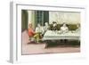 Annunciation at Table, 2006-Caroline Jennings-Framed Giclee Print