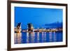 Annunciation Bridge in Saint-Petersburg-Ruslan_23-Framed Photographic Print