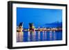 Annunciation Bridge in Saint-Petersburg-Ruslan_23-Framed Photographic Print