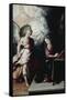 Annunciation, by Luis Juarez-null-Framed Stretched Canvas