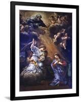 Annunciation, by Pietro Da Cortona-null-Framed Giclee Print