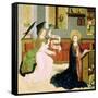 Annunciation, c.1470-80-null-Framed Stretched Canvas