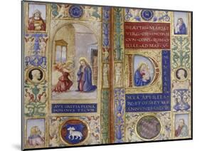 Annunciation, circa 1500-null-Mounted Giclee Print
