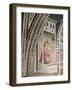 Annunciation, Detail from Stories of Virgin: Marriage of Virgin-Taddeo Gaddi-Framed Giclee Print