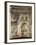 Annunciation, Detail from the Stories of the Virgin, 1467-1469-Filippo Lippi-Framed Giclee Print