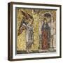 Annunciation, Detail of Coronation of Virgin and Stories of Mary-Jacopo Torriti-Framed Giclee Print