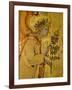 Annunciation, Detail of Gabriel-Simone Martini-Framed Giclee Print