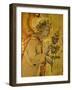 Annunciation, Detail of Gabriel-Simone Martini-Framed Premium Giclee Print