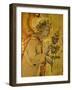 Annunciation, Detail of Gabriel-Simone Martini-Framed Giclee Print