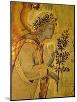 Annunciation, Detail of Gabriel-Simone Martini-Mounted Giclee Print