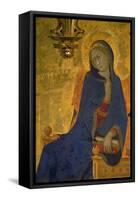 Annunciation, Detail of the Virgin-Simone Martini-Framed Stretched Canvas