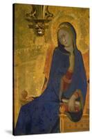 Annunciation, Detail of the Virgin-Simone Martini-Stretched Canvas