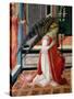 Annunciation (Detail)-Filippino Lippi-Stretched Canvas
