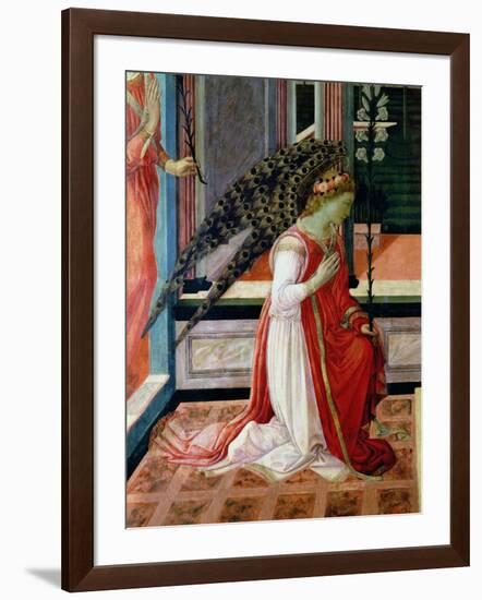 Annunciation (Detail)-Filippino Lippi-Framed Giclee Print