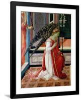 Annunciation (Detail)-Filippino Lippi-Framed Giclee Print