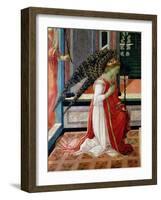 Annunciation (Detail)-Filippino Lippi-Framed Giclee Print