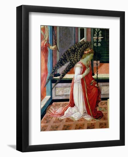 Annunciation (Detail)-Filippino Lippi-Framed Giclee Print