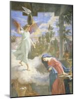 Annunciation, Fresco, 1875-Cesare Mariani-Mounted Giclee Print