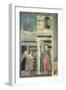 Annunciation, from the True Cross Cycle, Completed 1464-Piero della Francesca-Framed Giclee Print