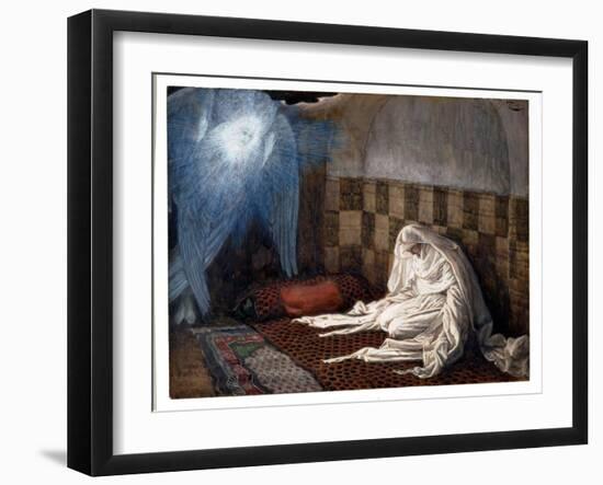 Annunciation, Illustration for 'The Life of Christ', C.1886-96-James Tissot-Framed Giclee Print