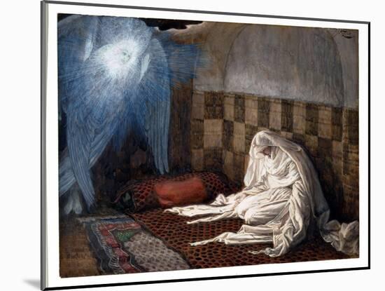 Annunciation, Illustration for 'The Life of Christ', C.1886-96-James Tissot-Mounted Giclee Print