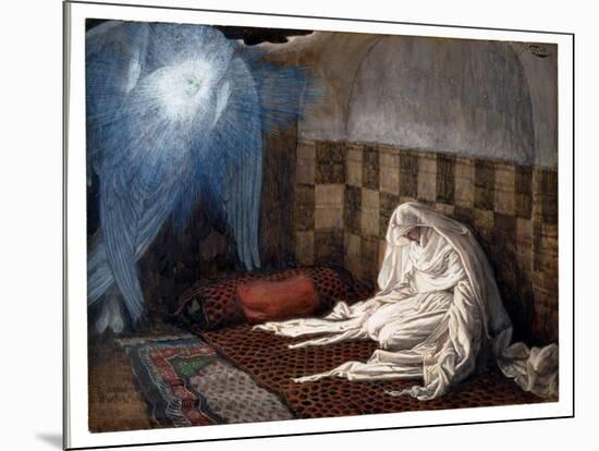 Annunciation, Illustration for 'The Life of Christ', C.1886-96-James Tissot-Mounted Giclee Print