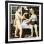 Annunciation (Interior with Table) 2005-Caroline Jennings-Framed Giclee Print