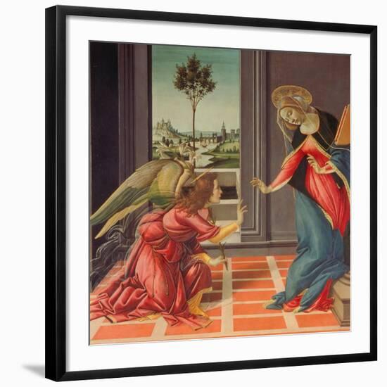 Annunciation Mary of Cestello-Sandro Botticelli-Framed Giclee Print