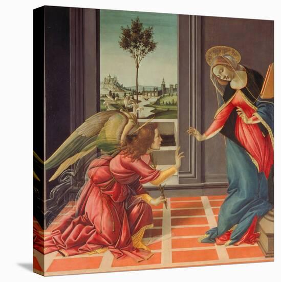 Annunciation Mary of Cestello-Sandro Botticelli-Stretched Canvas