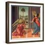Annunciation Mary of Cestello-Sandro Botticelli-Framed Giclee Print