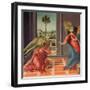 Annunciation Mary of Cestello-Sandro Botticelli-Framed Giclee Print