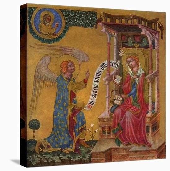 Annunciation of the Virgin Mary, C1350-null-Stretched Canvas