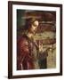 Annunciation, Organ-Shutter Wood in Cathedral of Ferrara-Cosme Tura-Framed Giclee Print