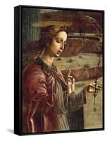 Annunciation, Organ-Shutter Wood in Cathedral of Ferrara-Cosme Tura-Framed Stretched Canvas