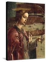 Annunciation, Organ-Shutter Wood in Cathedral of Ferrara-Cosme Tura-Stretched Canvas