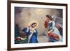 Annunciation Painting in Nossra Senhora Da Conceicao Church-Godong-Framed Photographic Print