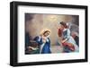 Annunciation Painting in Nossra Senhora Da Conceicao Church-Godong-Framed Photographic Print