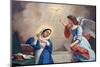 Annunciation Painting in Nossra Senhora Da Conceicao Church-Godong-Mounted Photographic Print