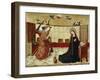 Annunciation, Scene from the Life of the Virgin Mary, C.1460/65-null-Framed Giclee Print