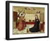 Annunciation, Scene from the Life of the Virgin Mary, C.1460/65-null-Framed Giclee Print