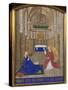 Annunciation To Mary-Jean Fouquet-Stretched Canvas