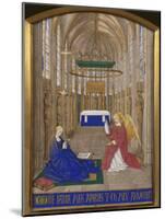 Annunciation To Mary-Jean Fouquet-Mounted Giclee Print