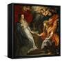 Annunciation to Saint Mary, 1609-Peter Paul Rubens-Framed Stretched Canvas