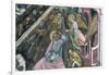 Annunciation to Shepherds, Detail from Fresco Cycle Stories of Virgin-Ottaviano Nelli-Framed Giclee Print