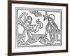 Annunciation To Shepherds-null-Framed Giclee Print