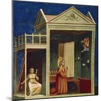 Annunciation to St. Ann-Giotto di Bondone-Mounted Giclee Print