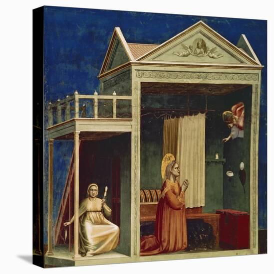 Annunciation to St. Ann-Giotto di Bondone-Stretched Canvas