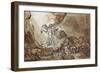 Annunciation to the Sheperds-Rembrandt van Rijn-Framed Giclee Print