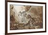 Annunciation to the Sheperds-Rembrandt van Rijn-Framed Giclee Print