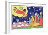 Annunciation to the Shepherds-Cathy Baxter-Framed Giclee Print